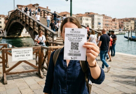 VENICE DAY-TICKET TO REACH €30 IN 2027