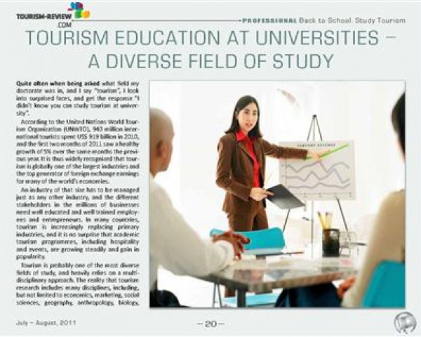 tourism at uni