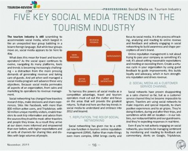 research paper on role of social media in promoting tourism destination